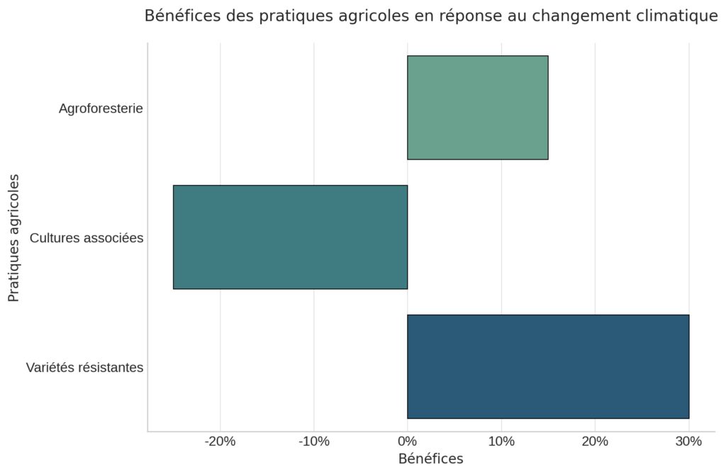 L'impact du changement climatique sur la production alimentaire